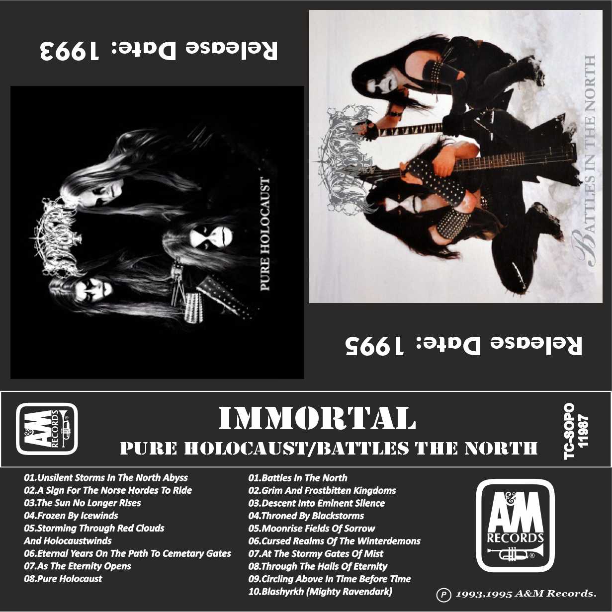 Immortal-Pure Holocaust-Battles The North